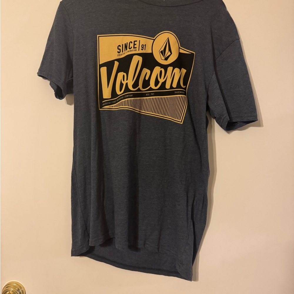 Volcom Blue Short Sleeve Tee